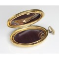 pandantiv victorian "locket". rolled gold. cca 1880 Marea Britanie